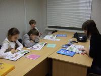 Занятия в группе по иностранному языку